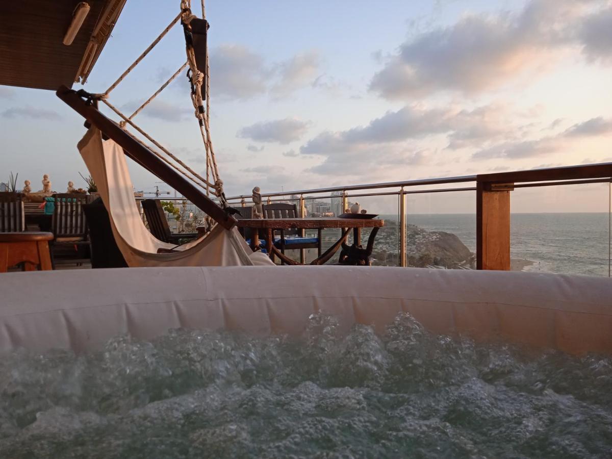 Jaffa Family Penthouse, Sea Front , 3Br, 2Ba, Lejlighed Tel Aviv Eksteriør billede