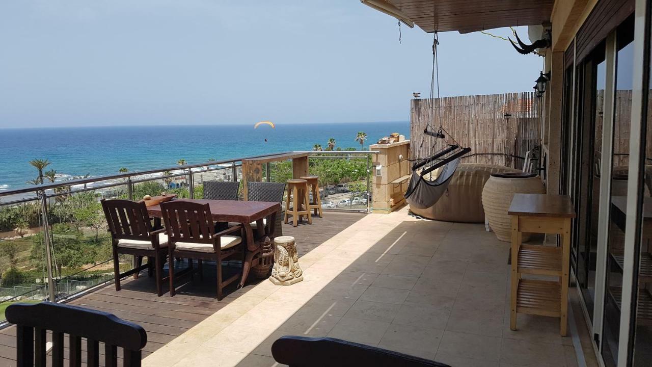 Jaffa Family Penthouse, Sea Front , 3Br, 2Ba, Lejlighed Tel Aviv Eksteriør billede